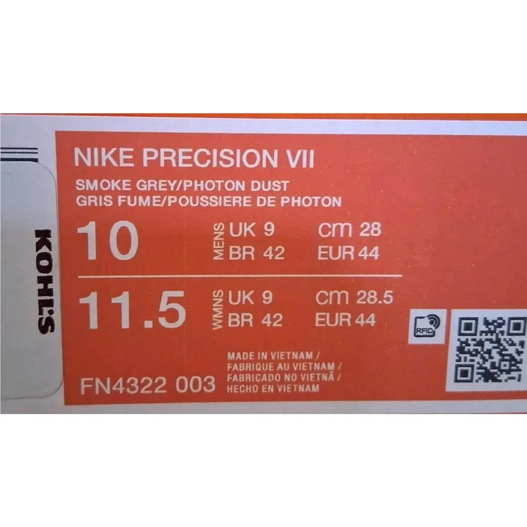 Nike shoes - Nike Precision 7 - Precision - FN4322-003 - Gray 11