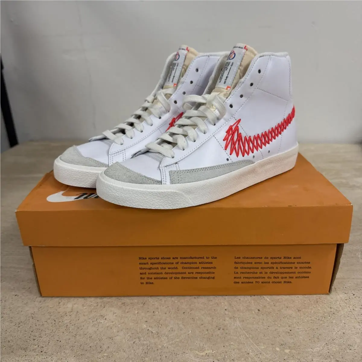 Nike shoes - Nike Blazer Mid 77 - Blazer Mid - White 0