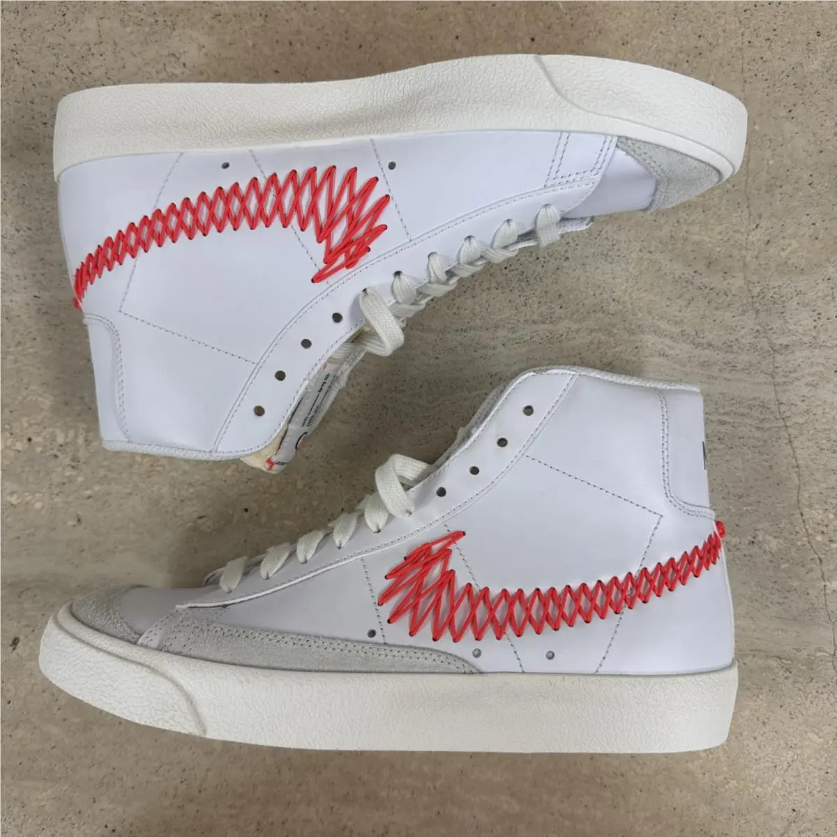 Nike shoes - Nike Blazer Mid 77 - Blazer Mid - White 1