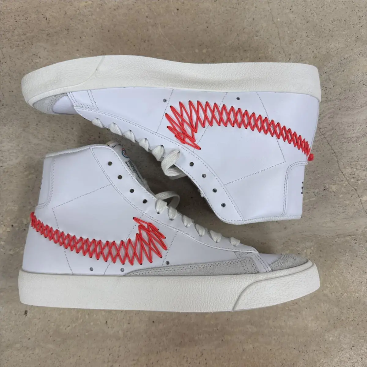 Nike shoes - Nike Blazer Mid 77 - Blazer Mid - White 2