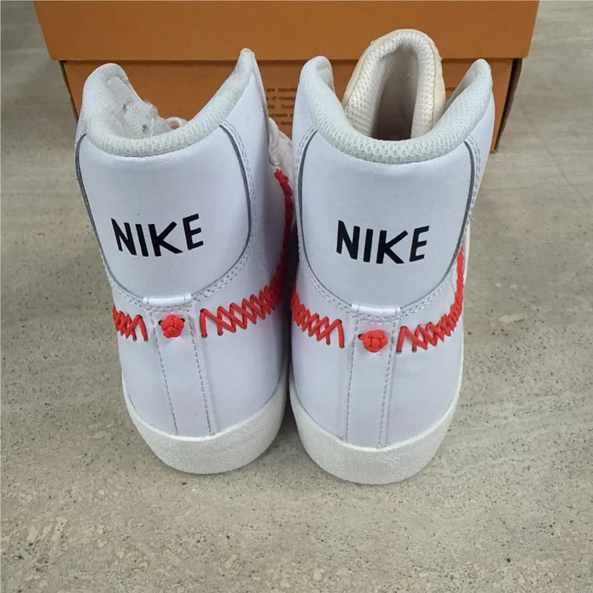 Nike shoes - Nike Blazer Mid 77 - Blazer Mid - White 4