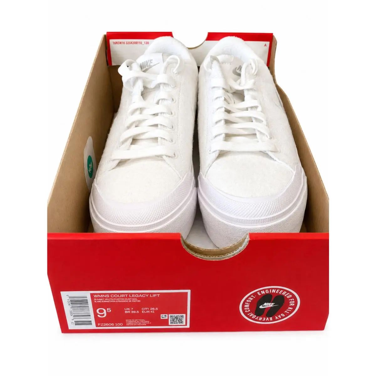 Nike shoes - Nike Court - Court - FZ2606-100 - White (UPC: 197600783348) 6