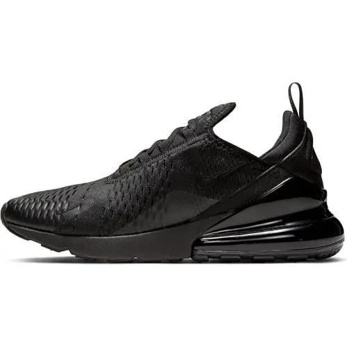 Nike Men`s Air Max 270 Shoes Black/black-black 8