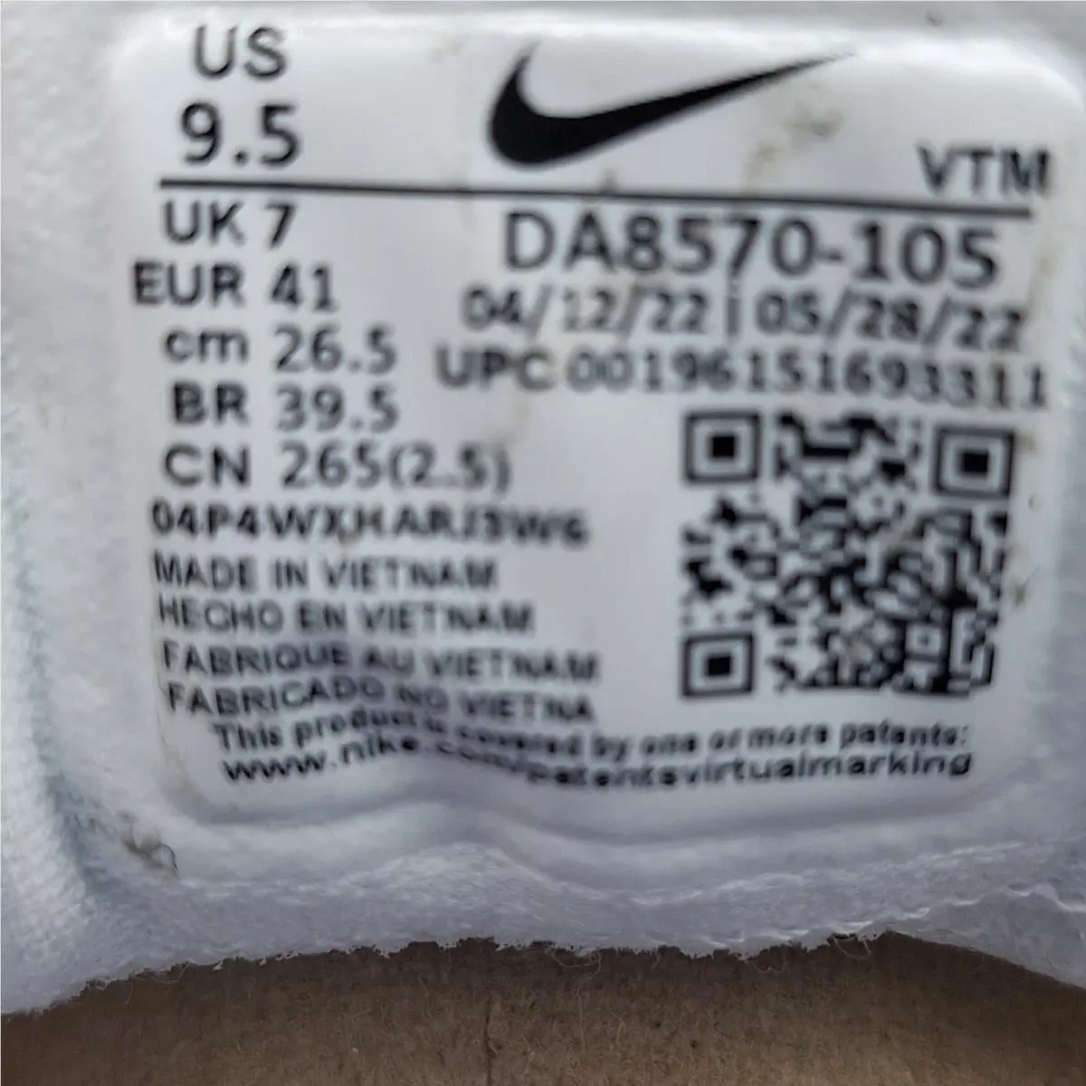 Nike shoes - DA85701-105 - DA85701-105 - White 4
