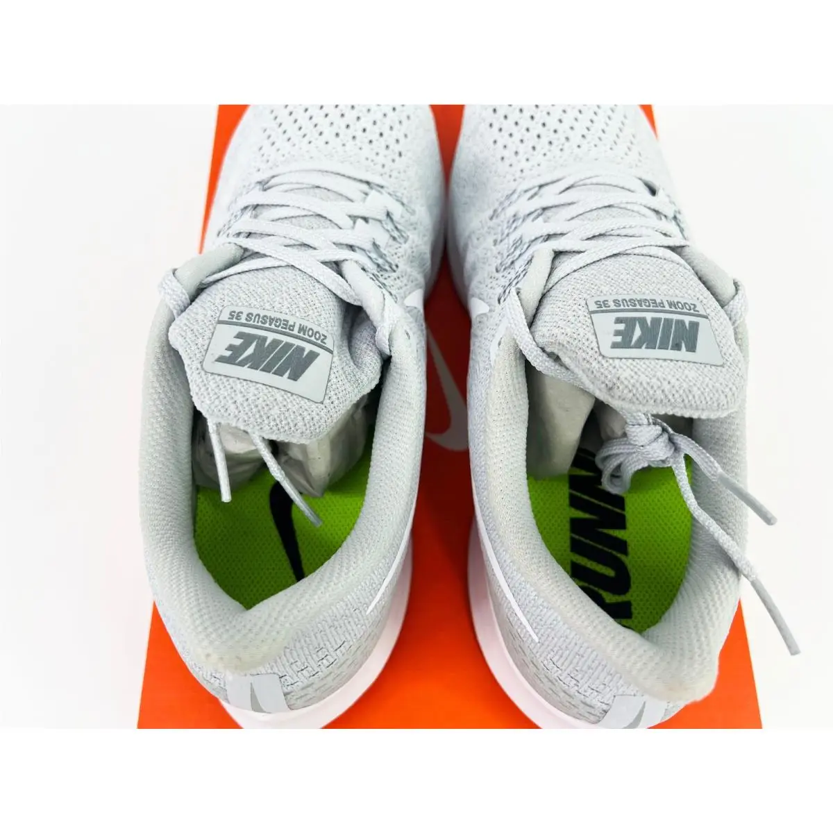 Nike shoes - Nike Air Zoom Pegasus 35 - AO3905-002 - Gray, Manufacturer: Platinum/White-Wolf Grey 6