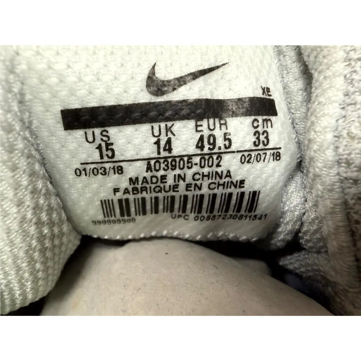 Nike shoes - Nike Air Zoom Pegasus 35 - AO3905-002 - Gray, Manufacturer: Platinum/White-Wolf Grey 1