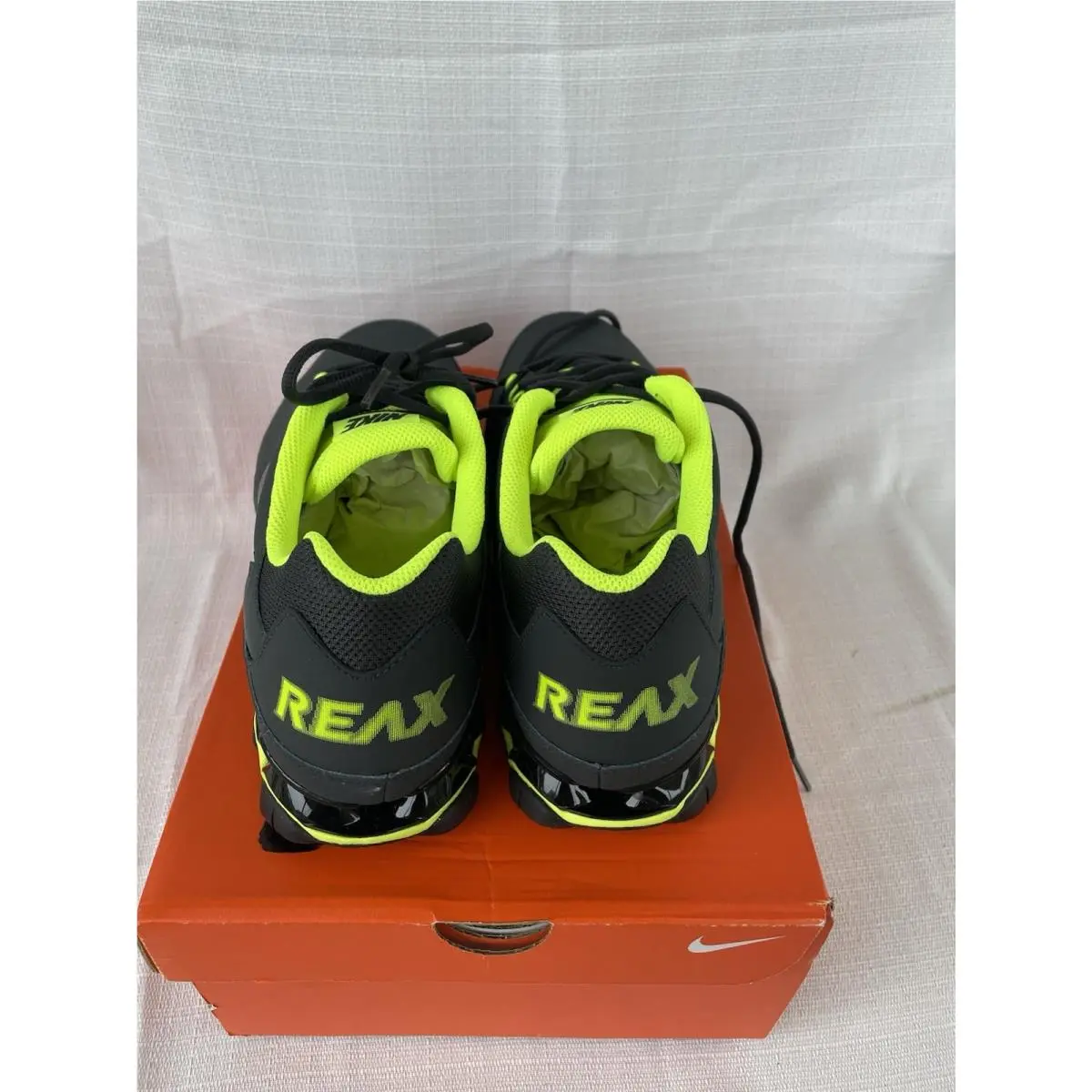 Nike shoes - REAX 9 TR - REAX - 807184-017 - Black/Volt 3
