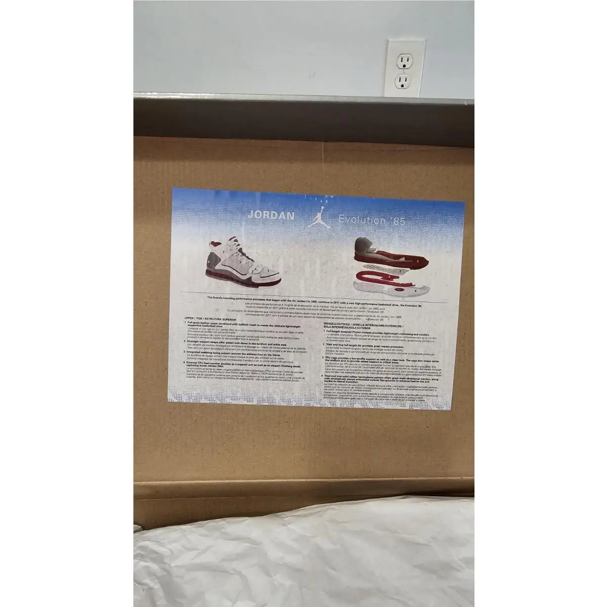 Nike shoes - Jordan Evolution 85 - Evolution - 429493-101 - White 7