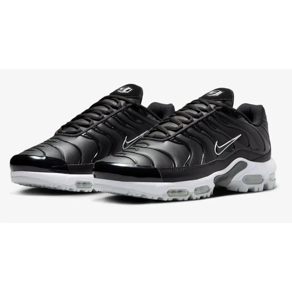 Nike Men`s Size 11.5 Airmax Plus Golf Black Spikeless Golf Shoe FZ4150-001