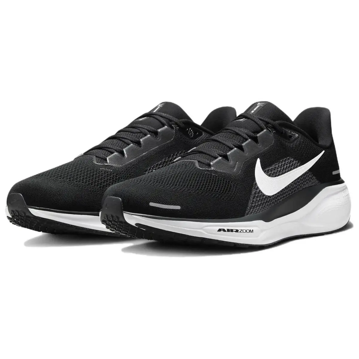 Nike Mens Size 10.5 Air Zoom Pegasus 41 Extra Wide Black White FN4932-002 Nby