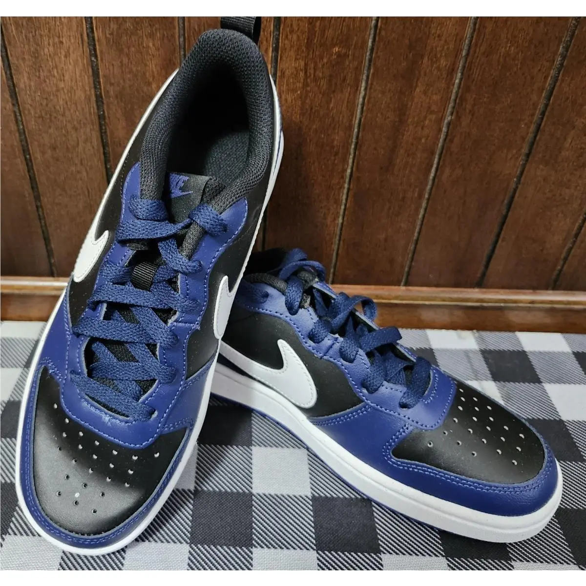 Nike shoes - NIKE COURT BOROUGH LOW 2 (GS) - MIDNIGHT BLUE/WHITE BLACK 8