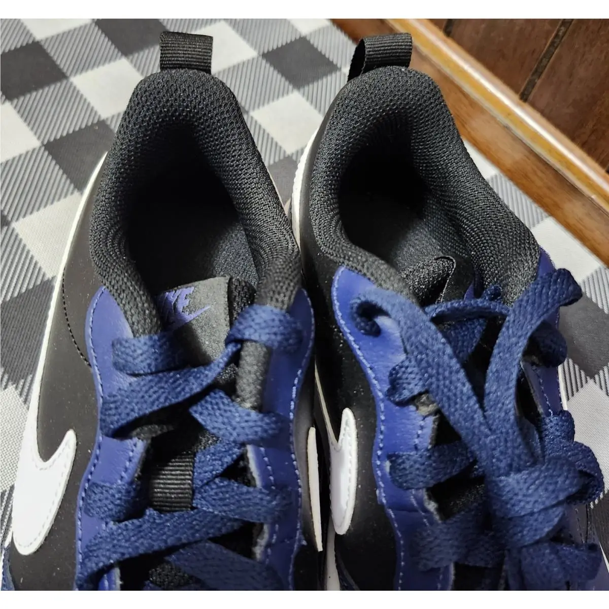 Nike shoes - NIKE COURT BOROUGH LOW 2 (GS) - MIDNIGHT BLUE/WHITE BLACK 10