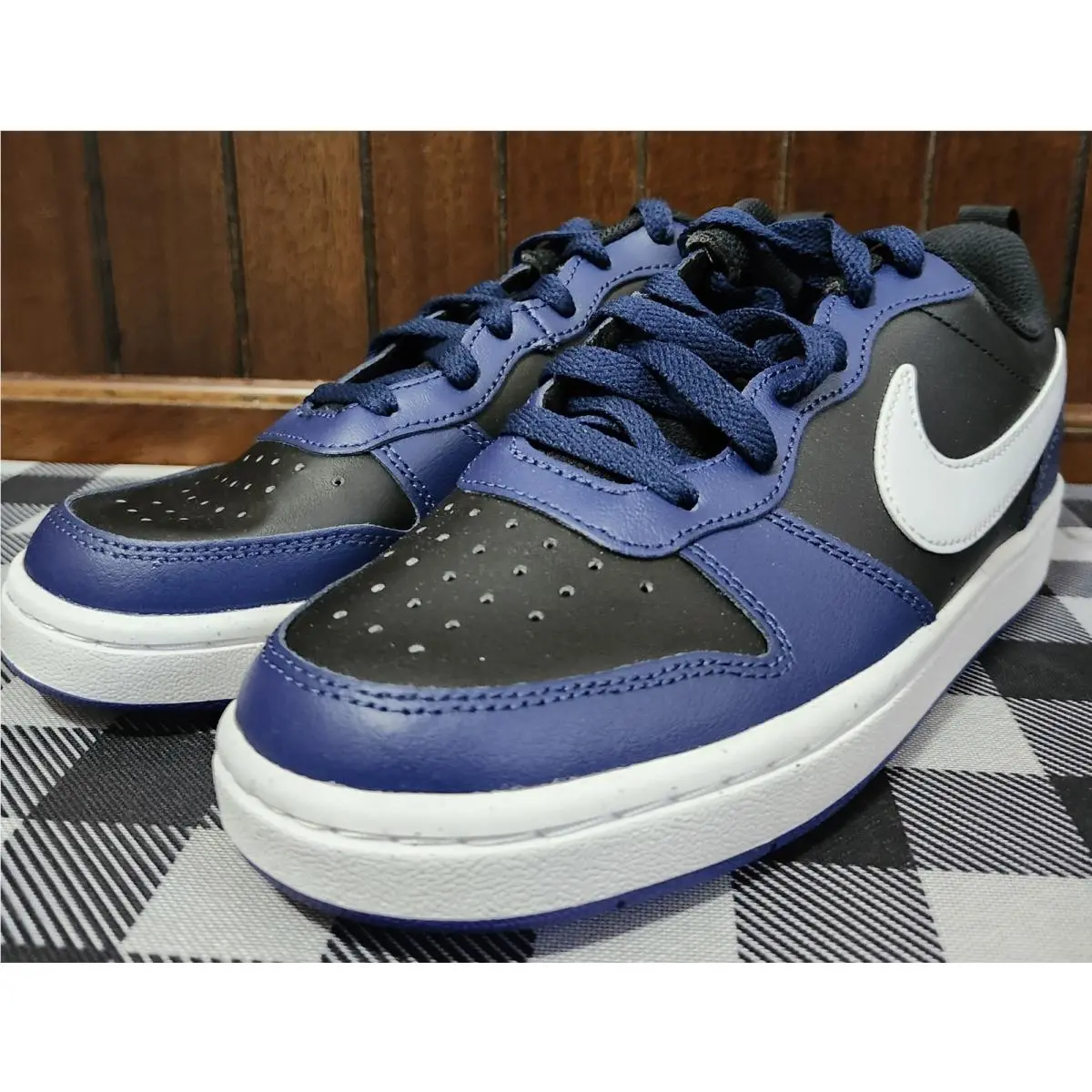 Nike shoes - NIKE COURT BOROUGH LOW 2 (GS) - MIDNIGHT BLUE/WHITE BLACK 5