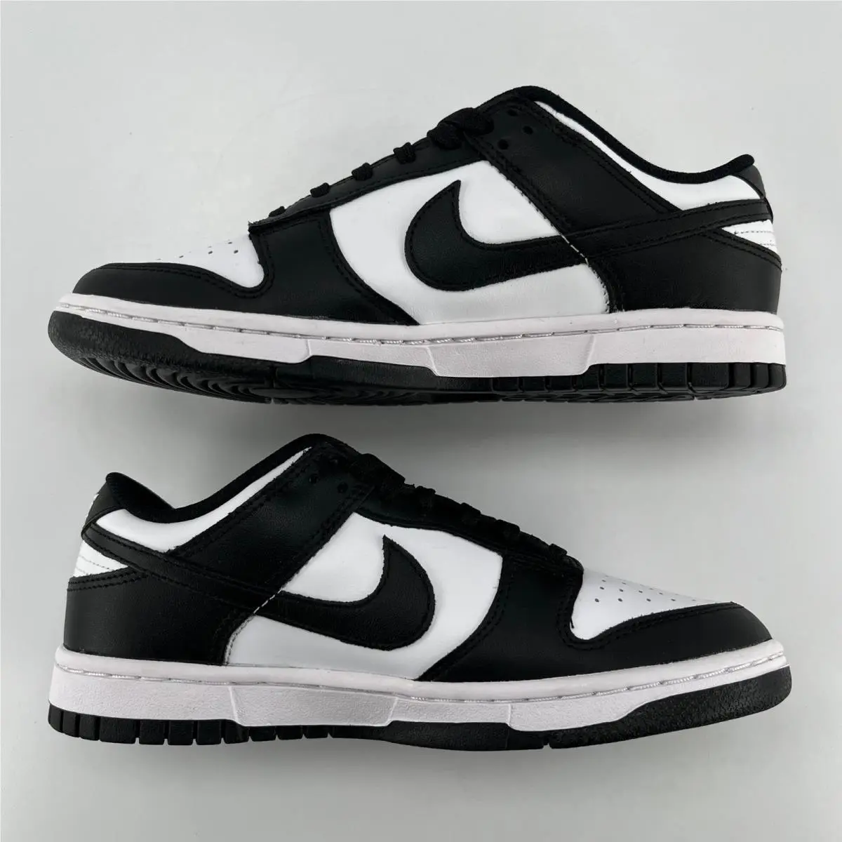 Nike shoes - Nike Dunk Low Retro White Black Panda - Black 1