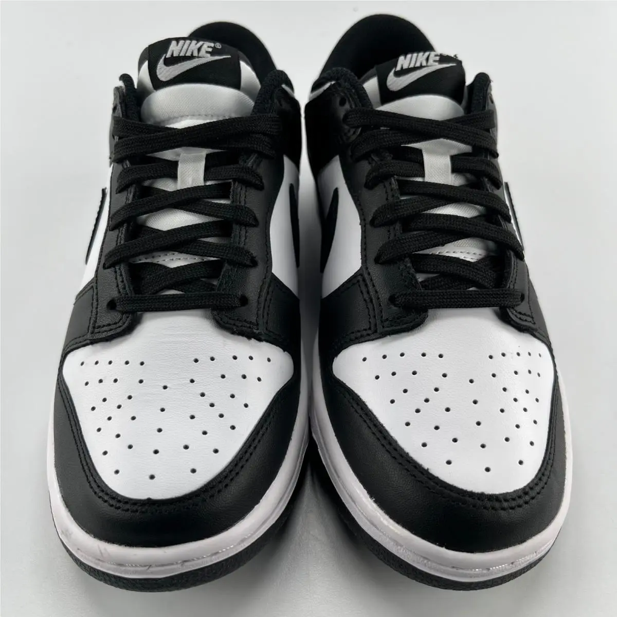 Nike shoes - Nike Dunk Low Retro White Black Panda - Black 2