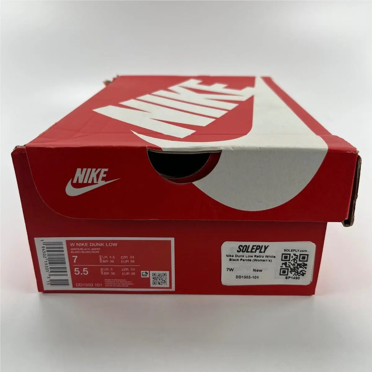 Nike shoes - Nike Dunk Low Retro White Black Panda - Black 6