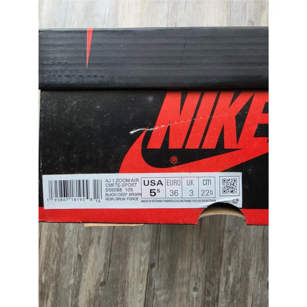 Nike shoes - Nike Air Jordan 1 - Air - Brown 8
