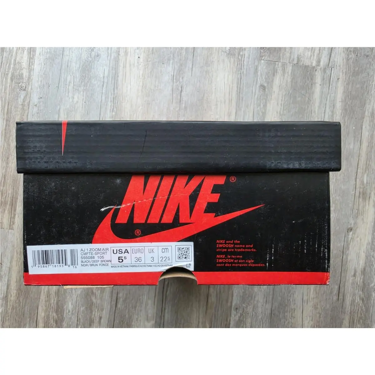 Nike shoes - Nike Air Jordan 1 - Air - Brown 9