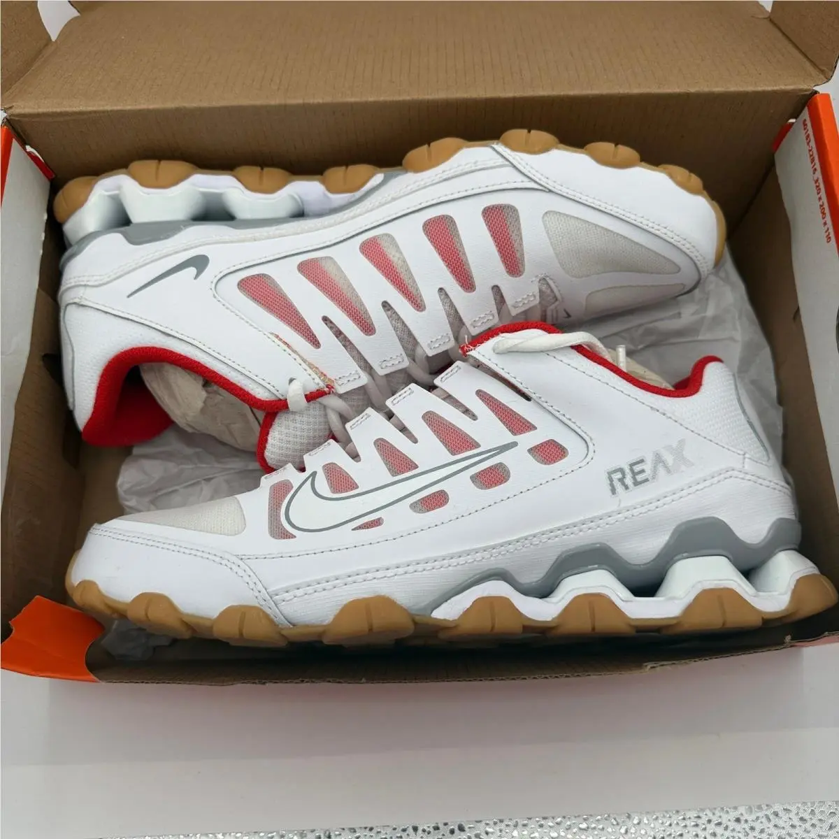 Nike shoes - Nike Reax 8 TR Mesh - White 5