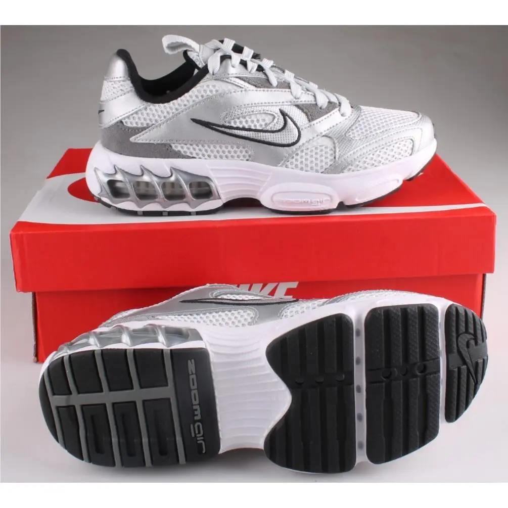 Nike Zoom Air Fire Women`s Shoes Size 6.5 Photon Dust/metallic Silver