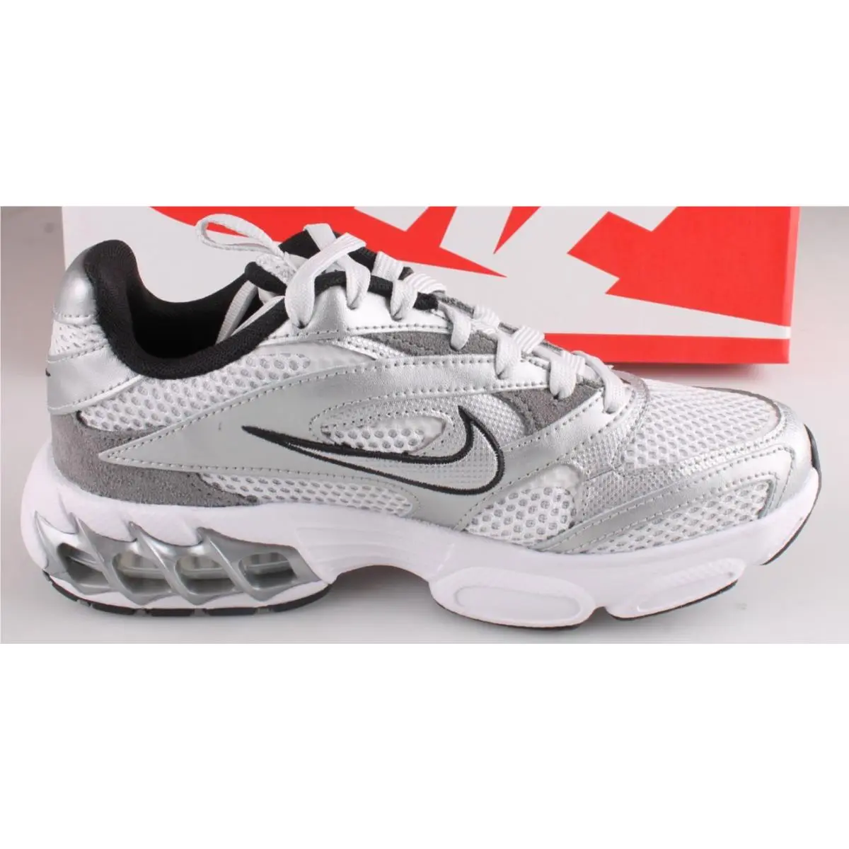 Nike shoes - Nike Zoom Air - Zoom Air - Photon Dust/White/Smoke Grey/Metallic Silver (UPC: 195868897258) 2