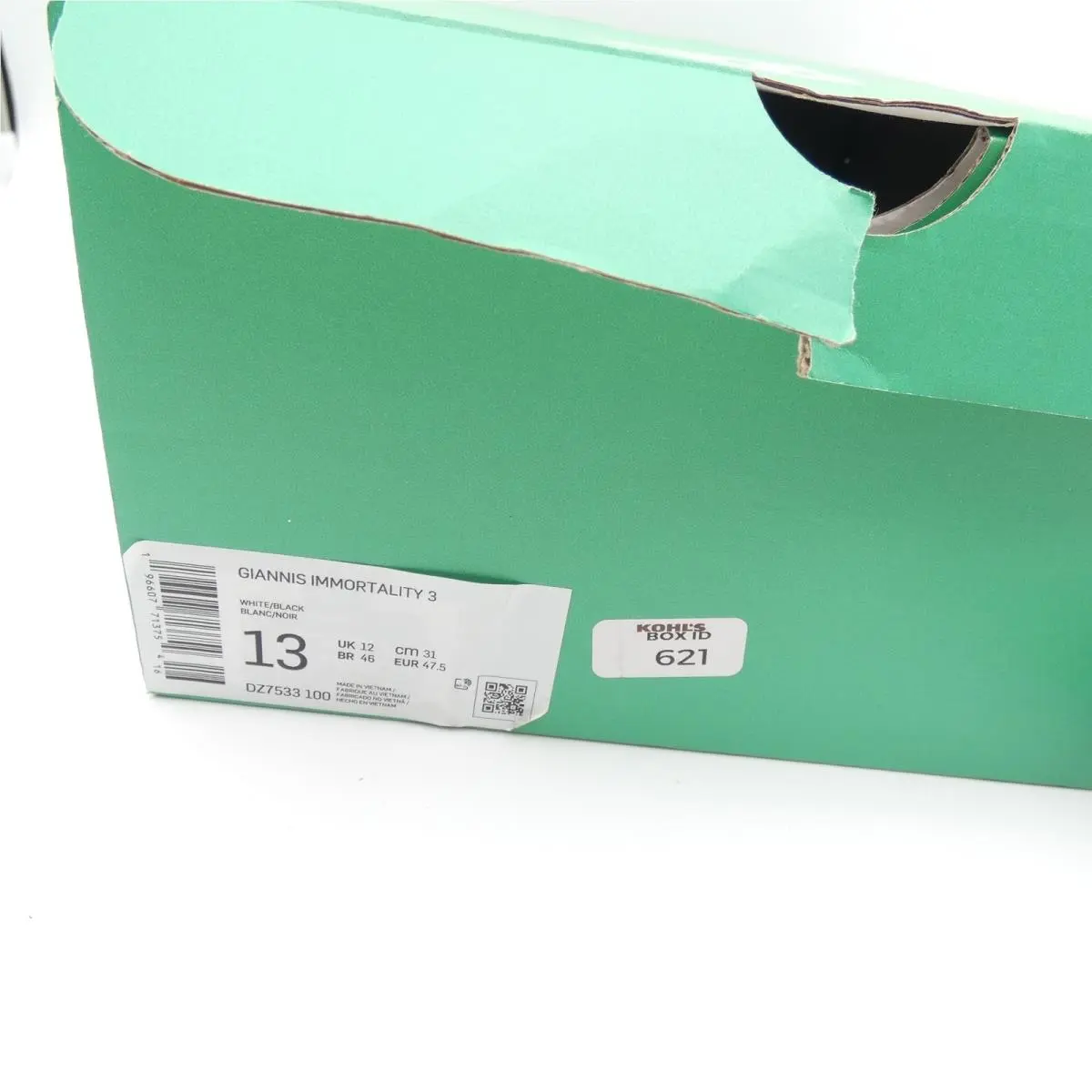 Nike shoes - Giannis Immortality 3 - Giannis Immortality - White 4