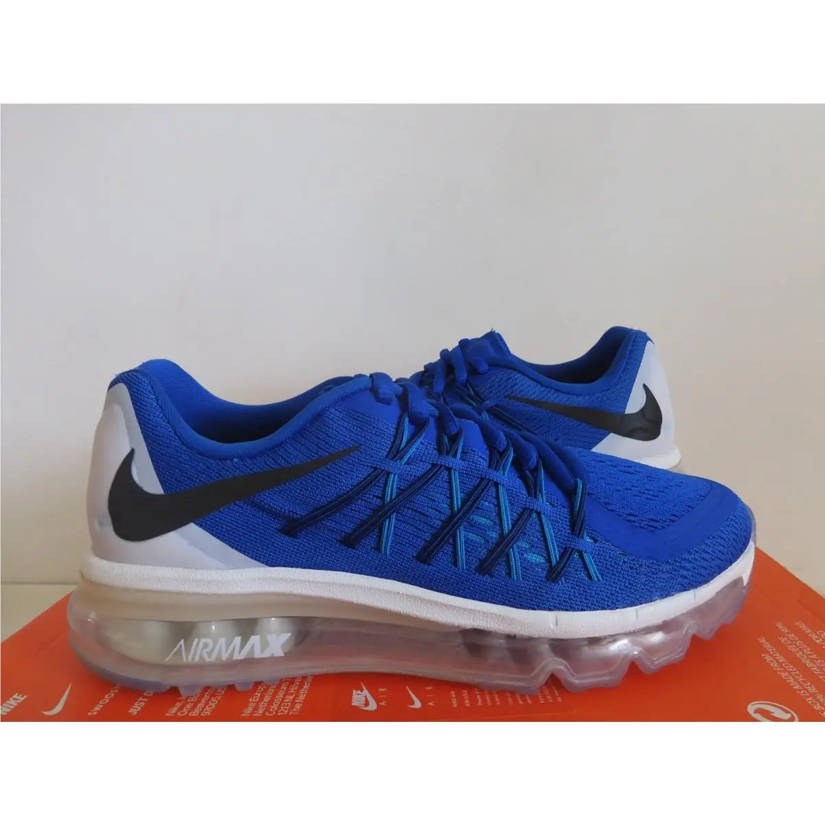 Nike shoes - Nike Air Max 2015 - Air Max - Blue (UPC: 640135649363) 0