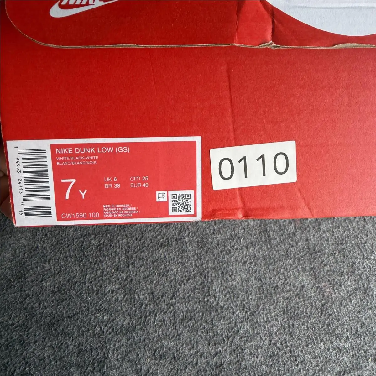 Nike shoes - Nike Dunk Low (GS) - Dunk Low - Black 7