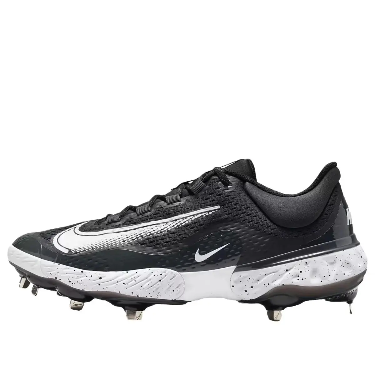 Nike Alpha Huarache Elite 4 Low Black / White - Dark Smoke Grey DJ6521-003 Men`s