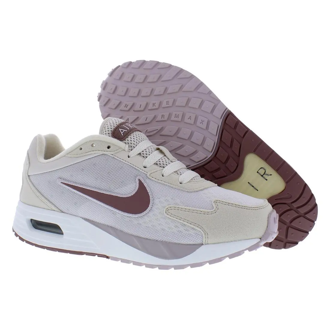 Nike Air Max Solo Womens Shoes Size 9.5 Color: Cream/purple