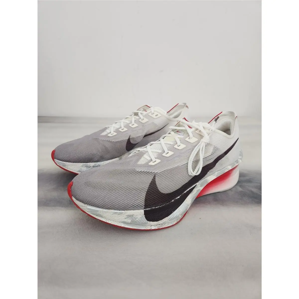 Nike shoes - Nike ZoomX Vaporfly NEXT% - ZoomX Vaporfly - IR0078 100 - sail/University red-Phantom 0