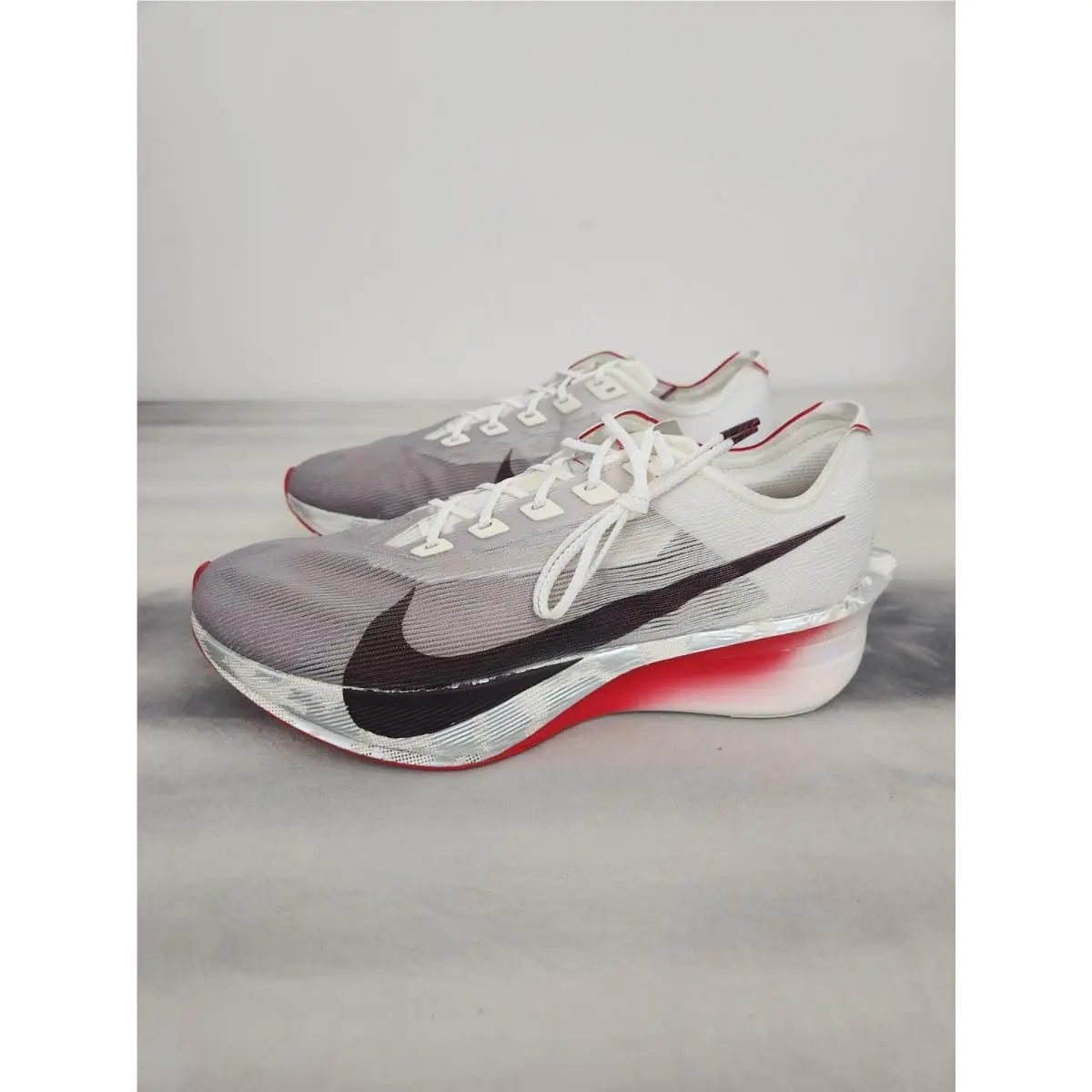 Nike shoes - Nike ZoomX Vaporfly NEXT% - ZoomX Vaporfly - IR0078 100 - sail/University red-Phantom 1