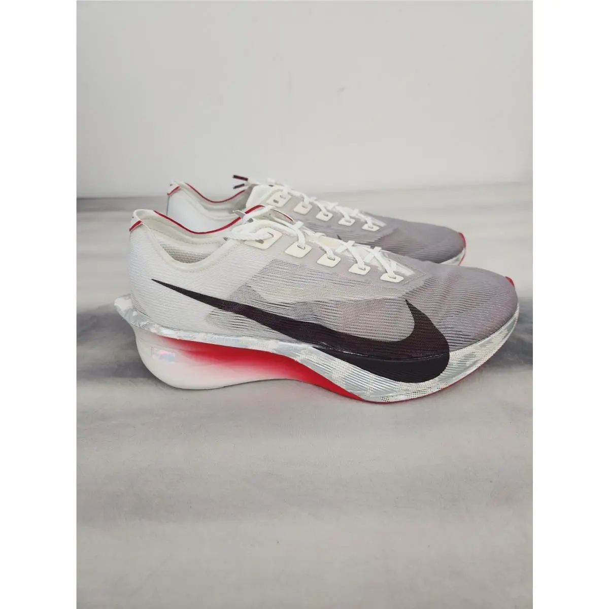 Nike shoes - Nike ZoomX Vaporfly NEXT% - ZoomX Vaporfly - IR0078 100 - sail/University red-Phantom 2