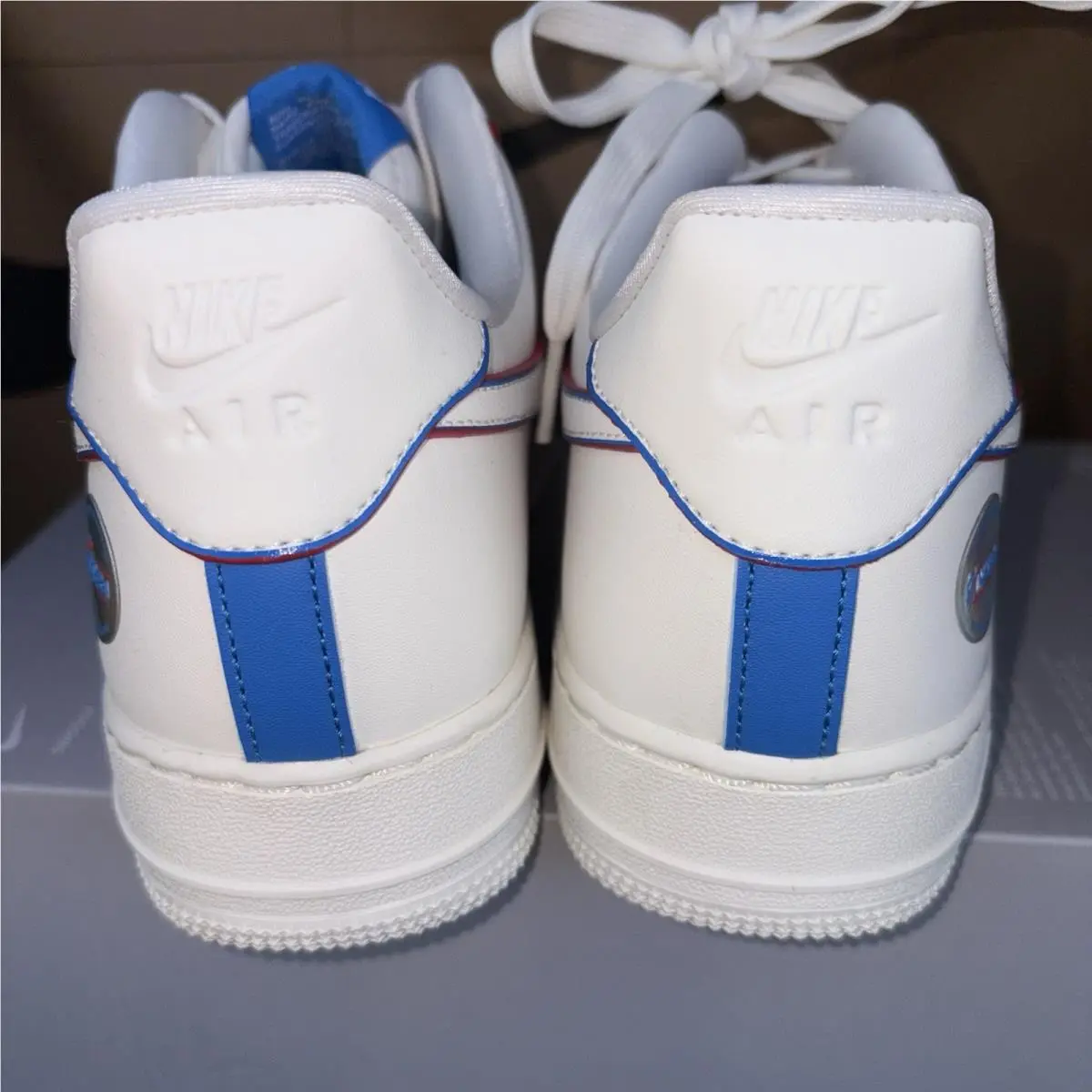Nike shoes - Nike Air Force - Air Force - cream red 2