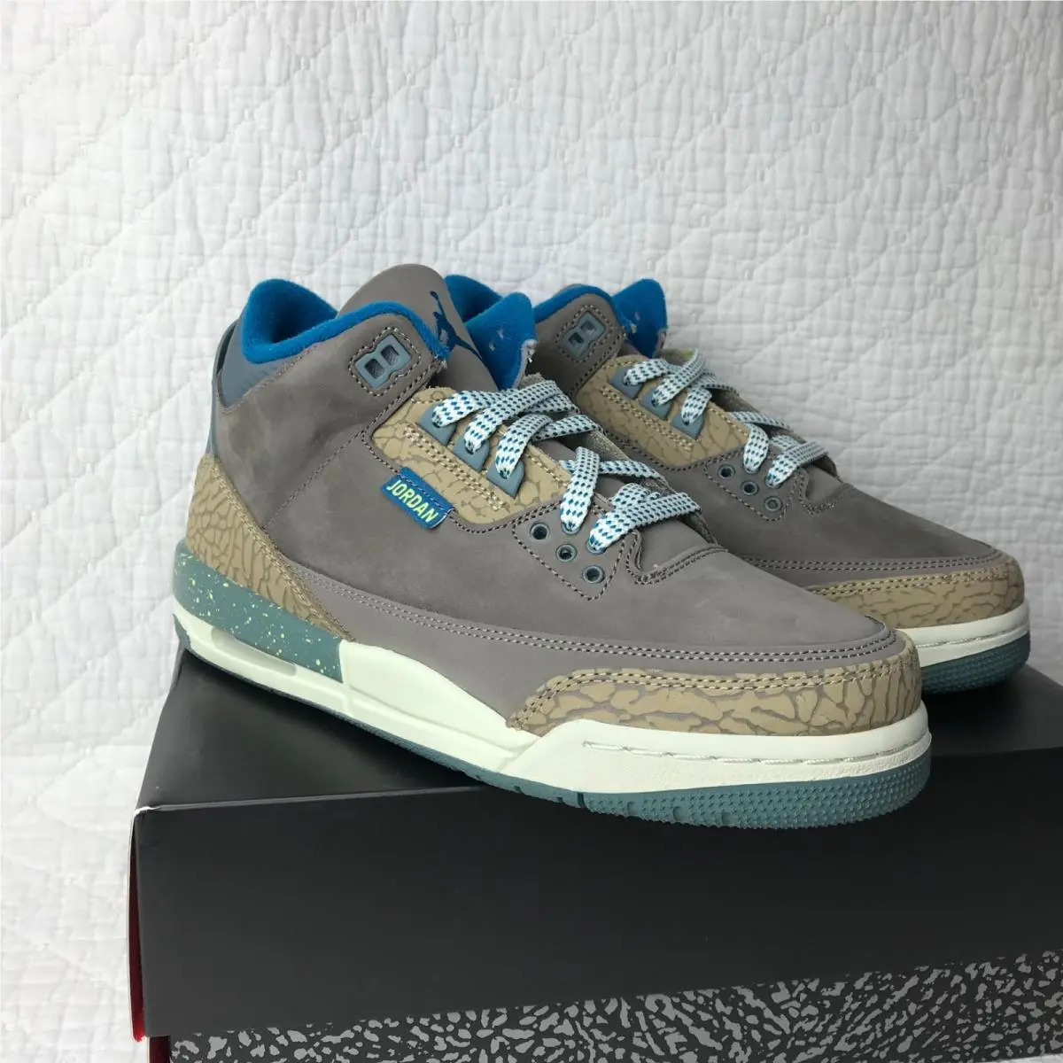 Nike shoes - Air Jordan 3 - Air - IB7066 001 - Olive Grey/Green Abyss-Khaki 7
