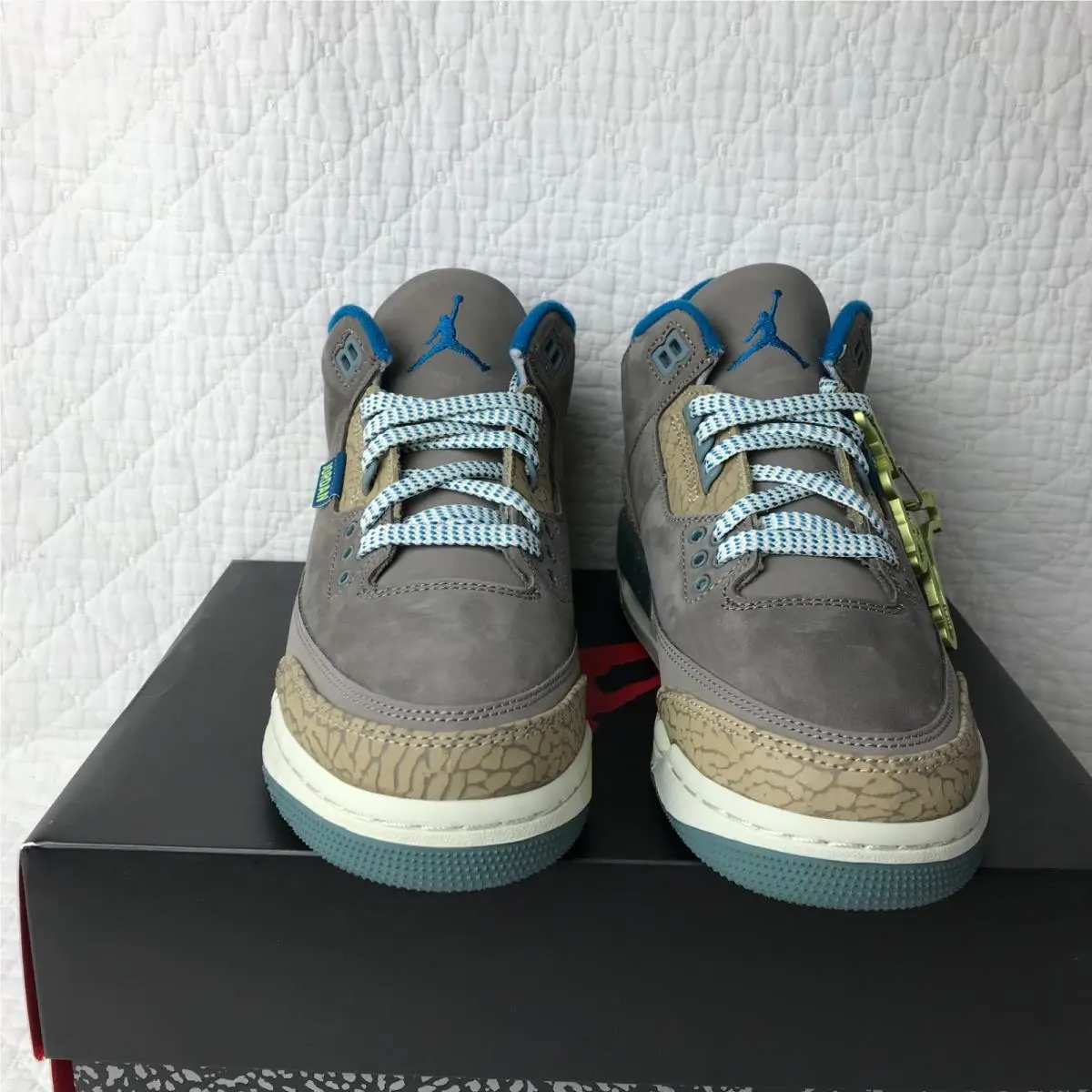 Nike shoes - Air Jordan 3 - Air - IB7066 001 - Olive Grey/Green Abyss-Khaki 3