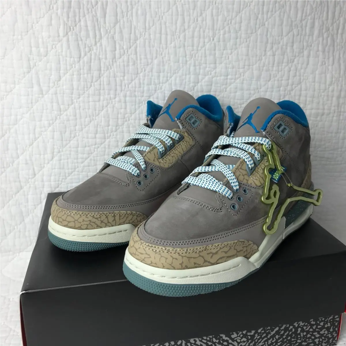 Nike shoes - Air Jordan 3 - Air - IB7066 001 - Olive Grey/Green Abyss-Khaki 6