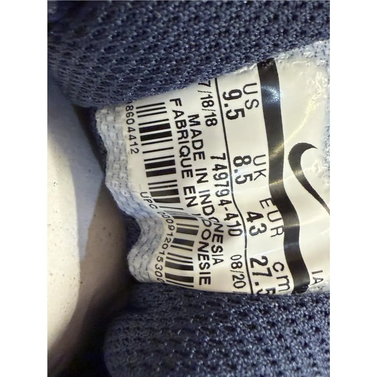 Nike shoes - Nike MD Runner 2 - Runner - 749794-410 - Gray (UPC: 091201529889) 8