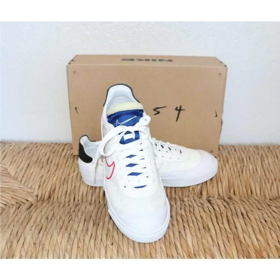 Mens Nike Drop-type Hbr Sneakers University Red White Size 9