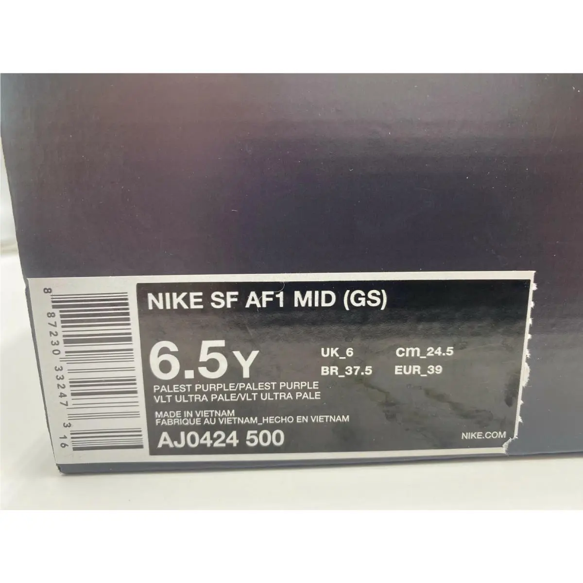 Nike shoes - Nike SF AF1 - Purple (UPC: 887230332473) 7