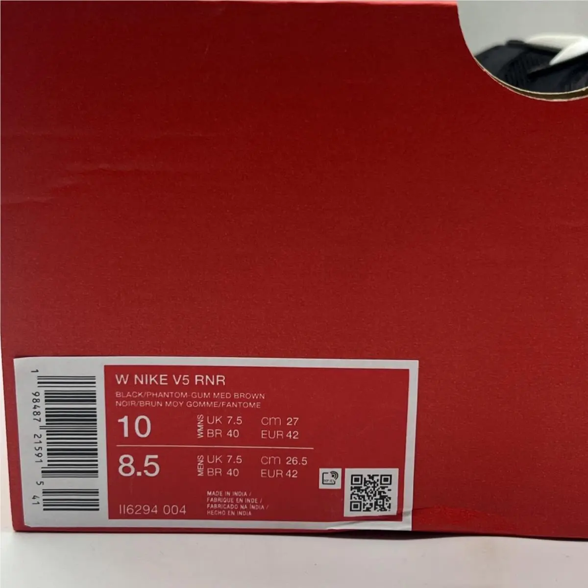 Nike shoes - Nike V5 RNR - RNR - White 6