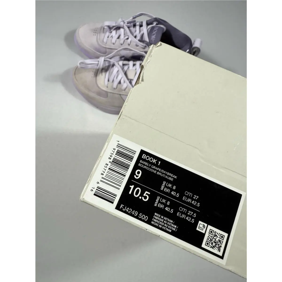 Nike shoes - Nike Book 1 - Book - FJ4249-500 - Purple (UPC: 0197598857786) 8