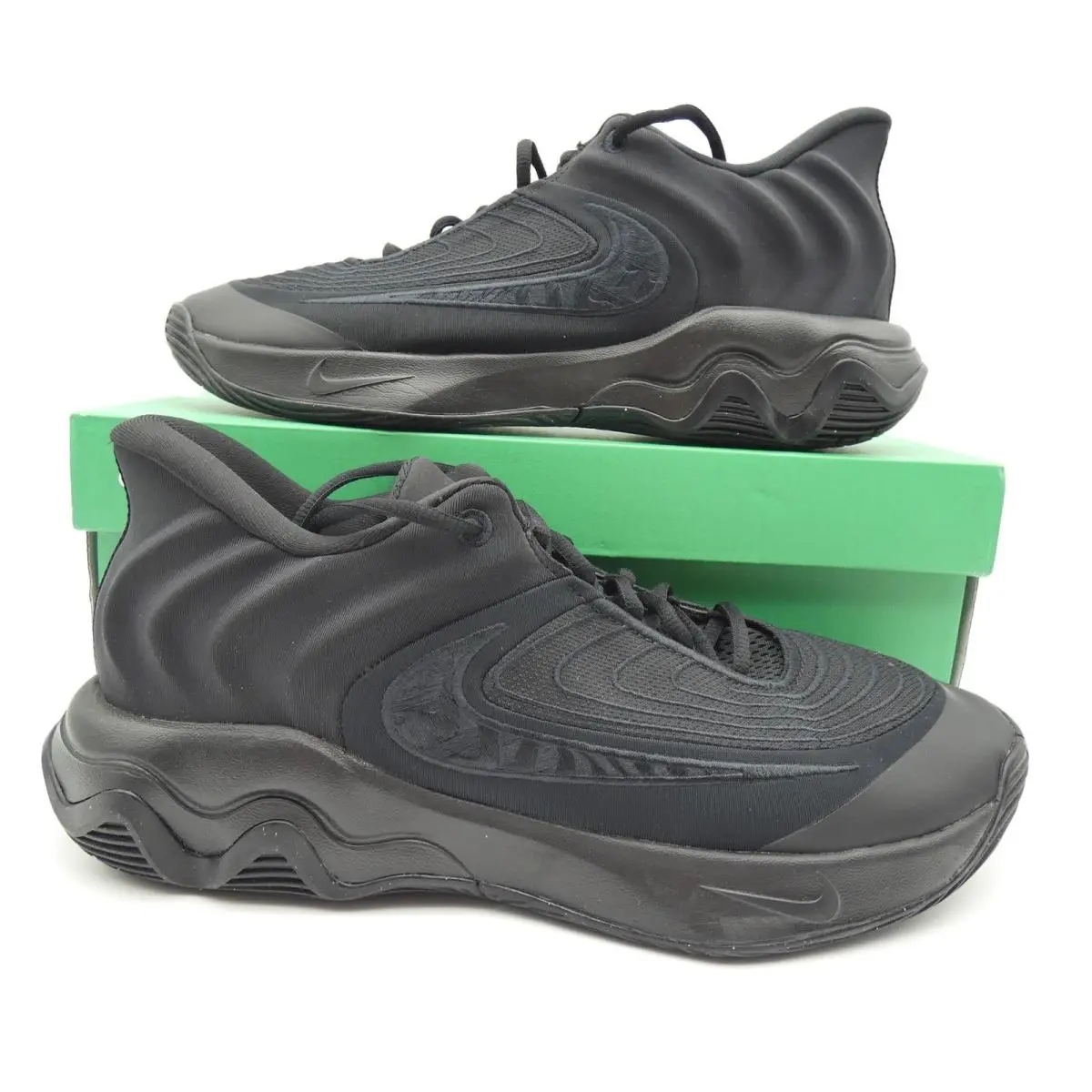 Nike Giannis Immortality 4 Triple Black Basketball Shoes FQ3680-003 Mens 10.5