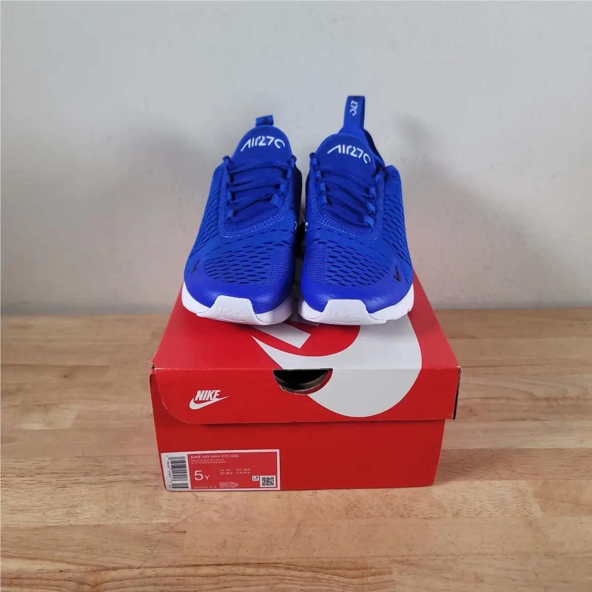 Nike shoes - Nike Air Max 270 - Air Max - 943345-415 - Racer Blue/Black/White 0