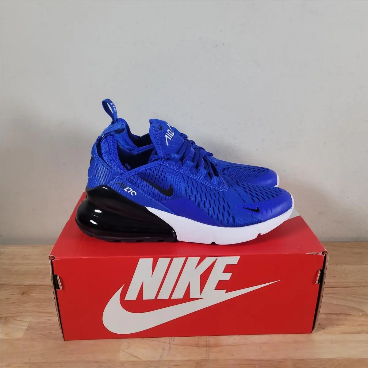 Nike shoes - Nike Air Max 270 - Air Max - 943345-415 - Racer Blue/Black/White 2