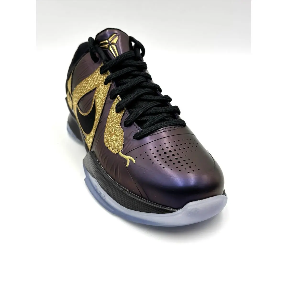 Nike shoes - Nike Kobe V - Kobe - Eggplant/Black-Metallic Gold 2
