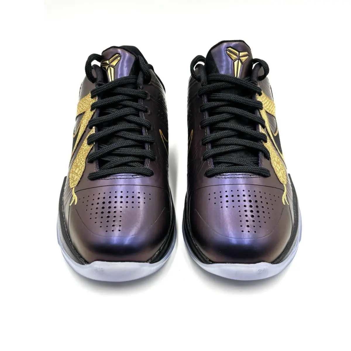 Nike shoes - Nike Kobe V - Kobe - Eggplant/Black-Metallic Gold 3