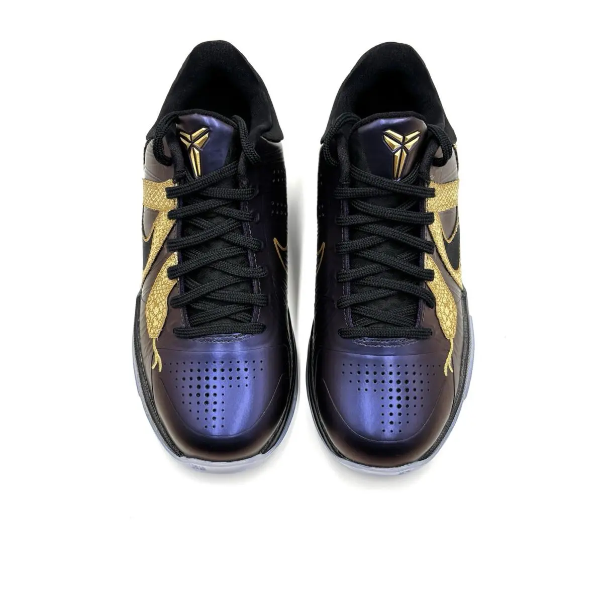 Nike shoes - Nike Kobe V - Kobe - Eggplant/Black-Metallic Gold 4