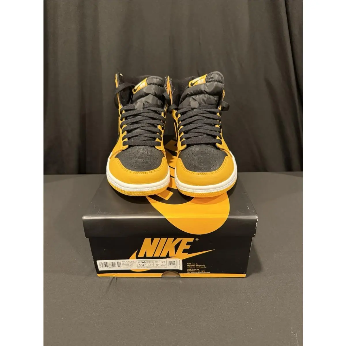 Nike shoes - Air Jordan 1 - Air - Yellow, Black 0