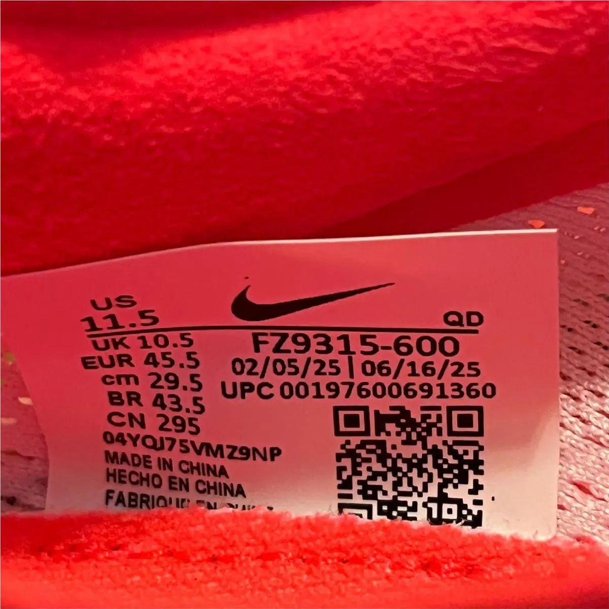 Nike shoes - Dragonfly 2 Elite - Dragonfly Elite - FZ9315600 - Red 4